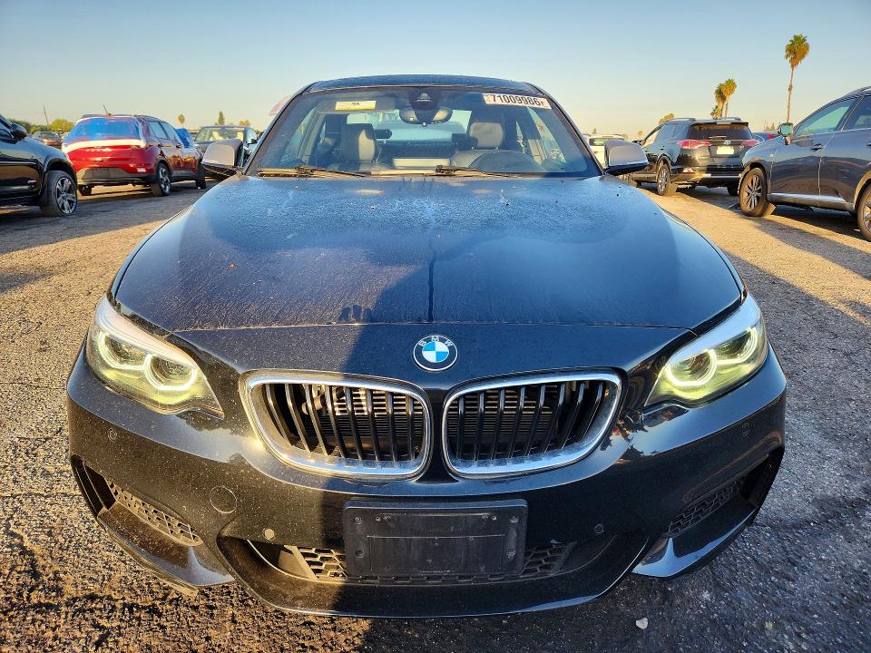 2019 BMW 2er VIN WBA2J5C59KVC07714 COPART salvage auction — REAR END, CA - SALVAGE CERTIFICATE, sold $14,100 on 2026-10-09 (photo 5)