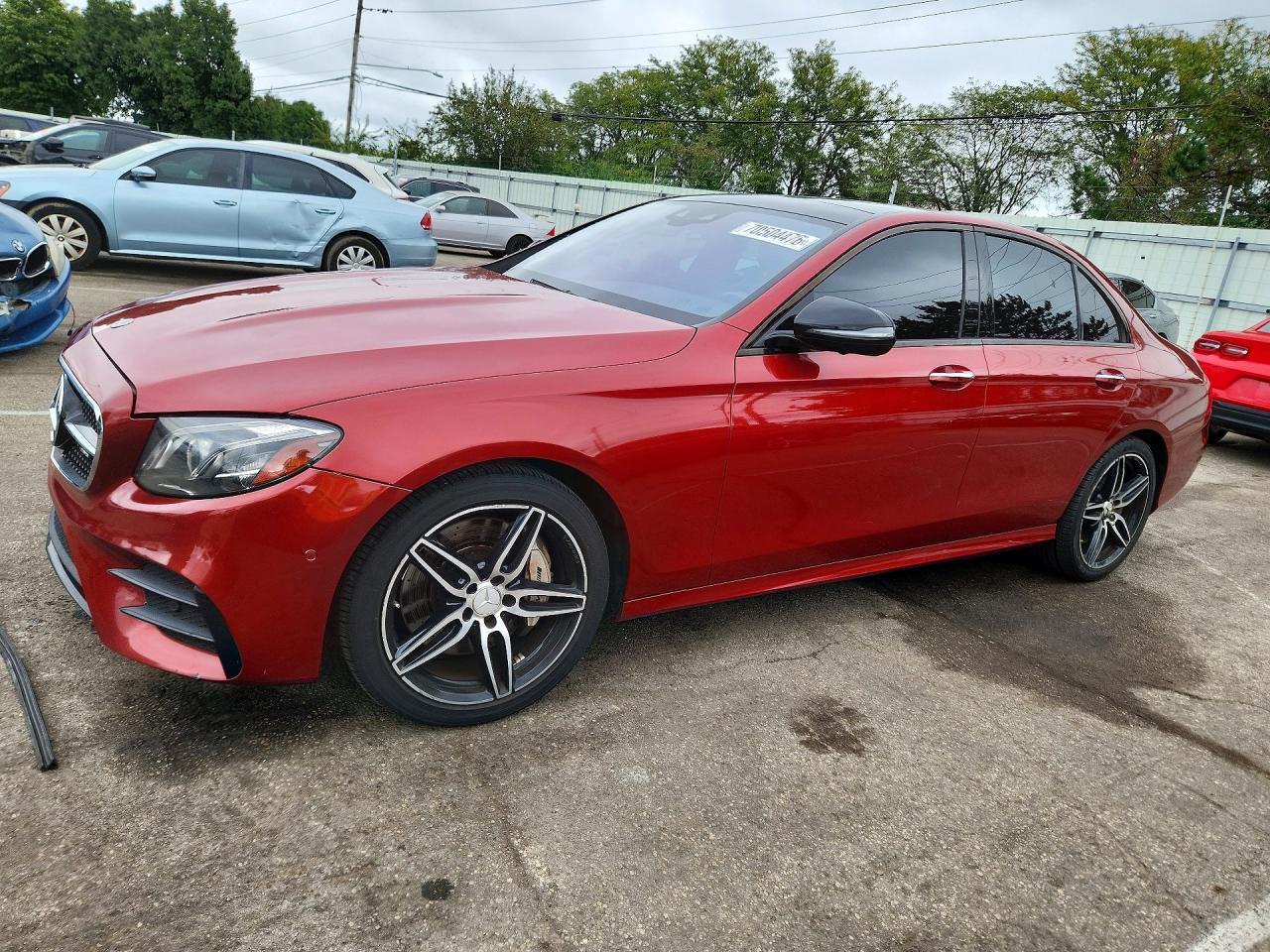 2019 Mercedes-Benz E-Class VIN WDDZF6BB8KA630892 — COPART salvage auction photo