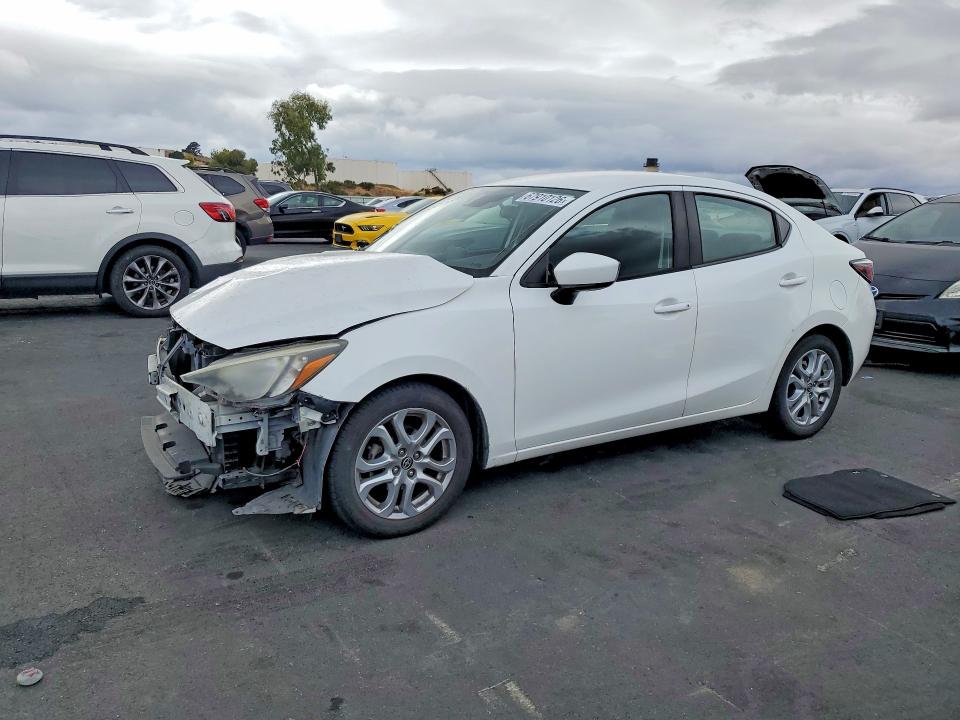 2016 Scion iA VIN 3MYDLBZV1GY137596 COPART salvage auction — FRONT END, Salvage Title, sold $275 on 2026-09-21 (photo 1)
