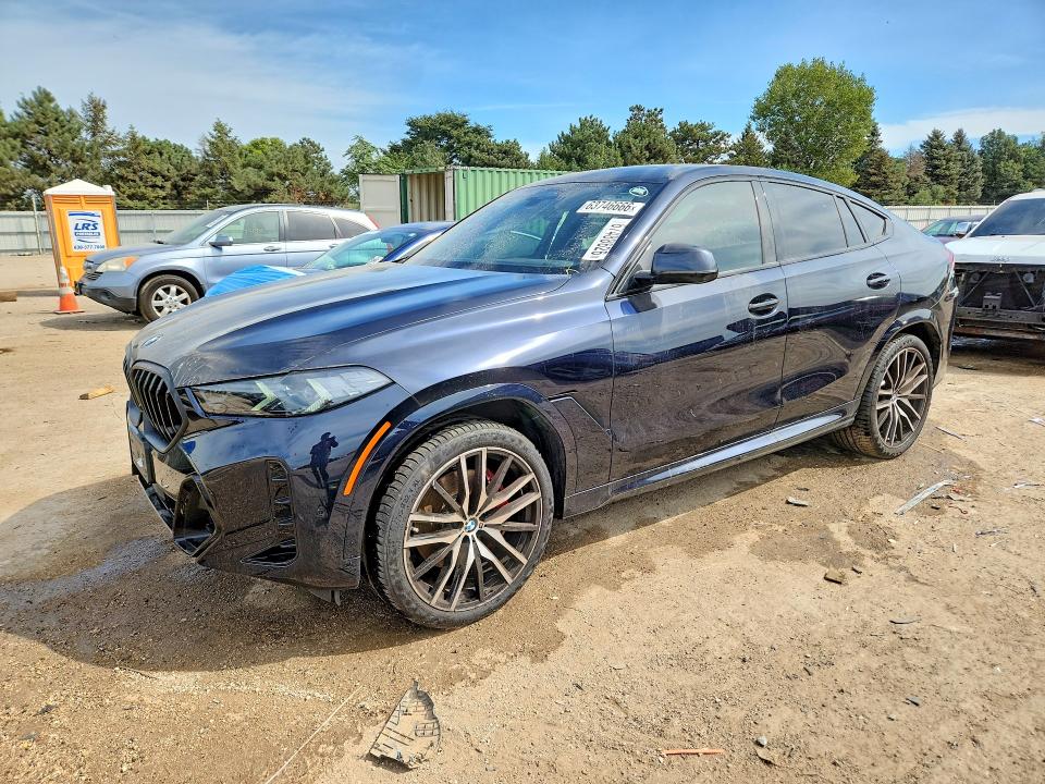 2024 BMW X6 VIN 5UX33EX01R9V03423 — COPART salvage auction photo