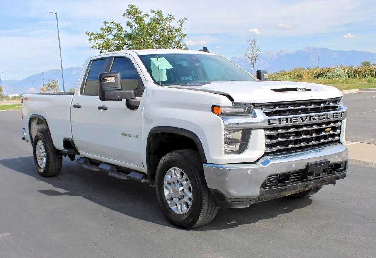 2022 Chevrolet Silverado 2500 VIN 1GC2YLE78NF295958 — COPART salvage auction photo