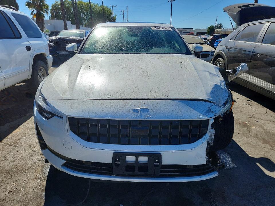 2021 Polestar 2 VIN LPSED3KA0ML024443 COPART salvage auction — FRONT END, Ca - Salvage Certificate, sold $4,550 on 2026-09-15 (photo 5)