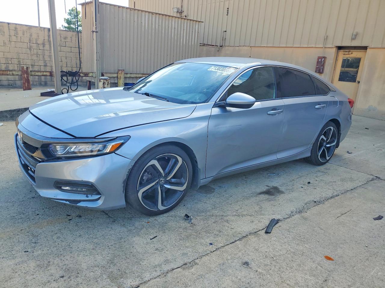 2018 Honda Accord VIN 1HGCV1F37JA216110 — COPART salvage auction photo