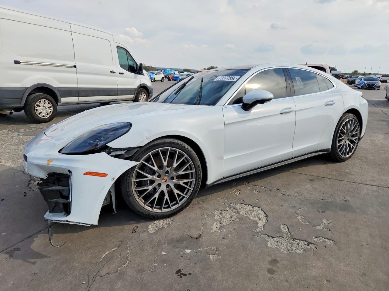 2025 Porsche Panamera VIN WP0AA2YA8SL000257 — COPART salvage auction photo