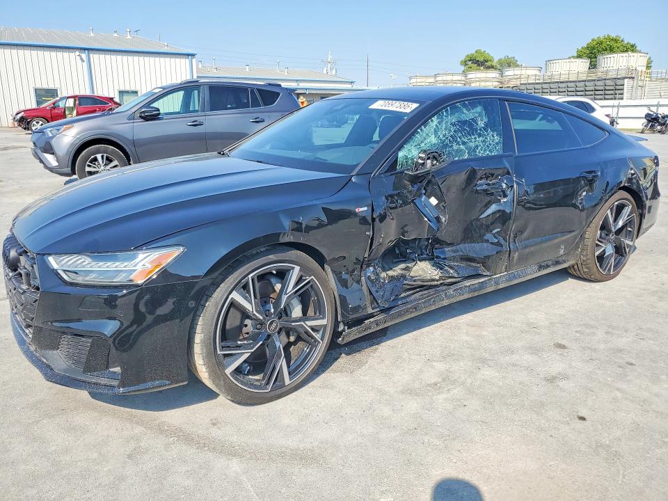 2025 Audi A7 VIN WAUV2BF26SN023533 — COPART salvage auction photo