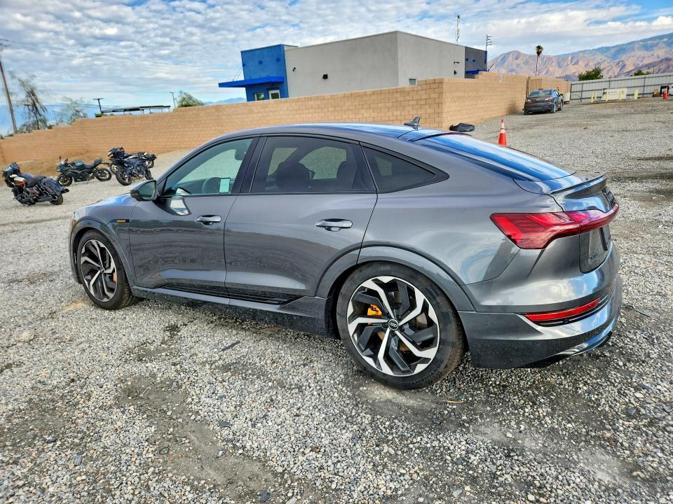 2023 Audi E-tron VIN WA12ABGE7PB025389 COPART salvage auction — UNDERCARRIAGE, Salvage Title, sold $20,700 on 2026-10-14 (photo 2)
