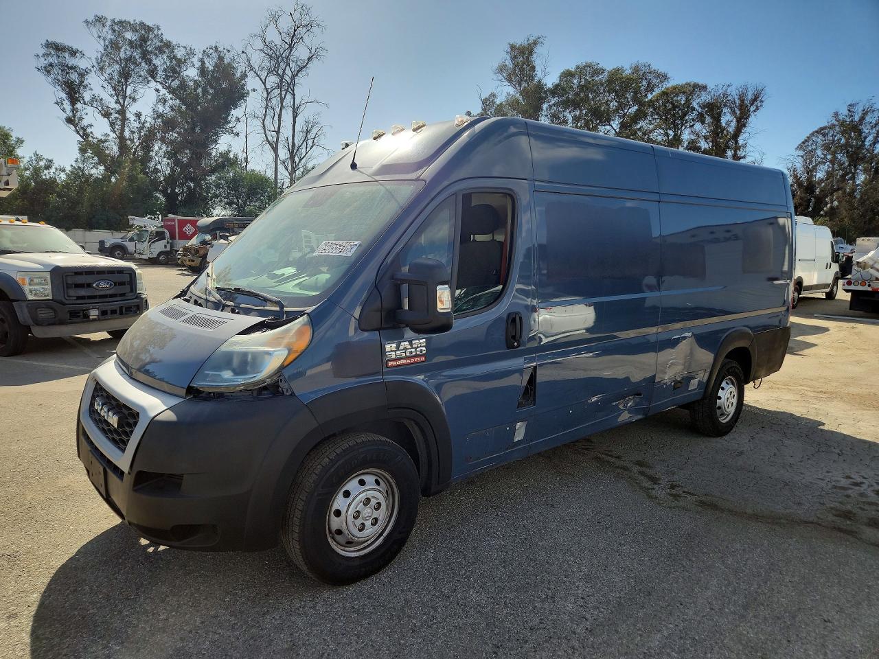 2021 Ram ProMaster 3500 VIN 3C6MRVJG6ME535807 — COPART salvage auction photo
