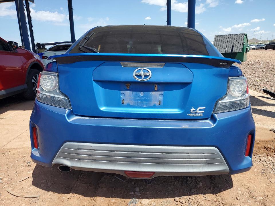 2014 Scion Tc VIN JTKJF5C70E3084991 COPART salvage auction — FRONT END, AZ - CERTIFICATE OF TITLE, sold $475 on 2026-09-10 (photo 6)
