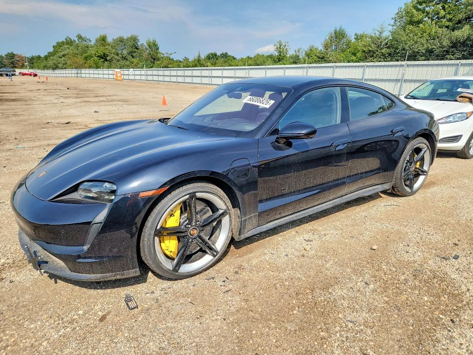 2021 Porsche Taycan VIN WP0AC2Y17MSA63050 — COPART salvage auction photo