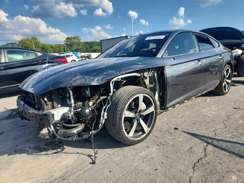 2025 Audi A5 VIN WAUFACF55SA001800 — COPART salvage auction photo