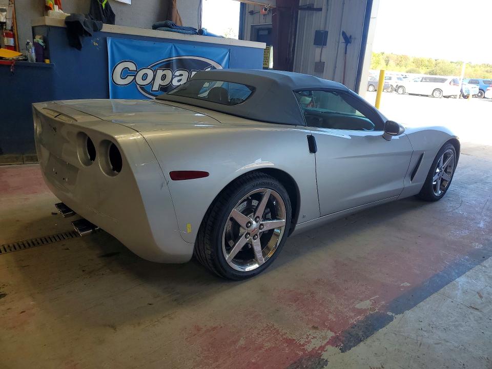 2007 Chevrolet Corvette VIN 1G1YY36U675105834 COPART salvage auction — REAR END, NY - MV-907A SALVAGE CERTIFICATE, sold $10,400 on 2026-10-12 (photo 3)