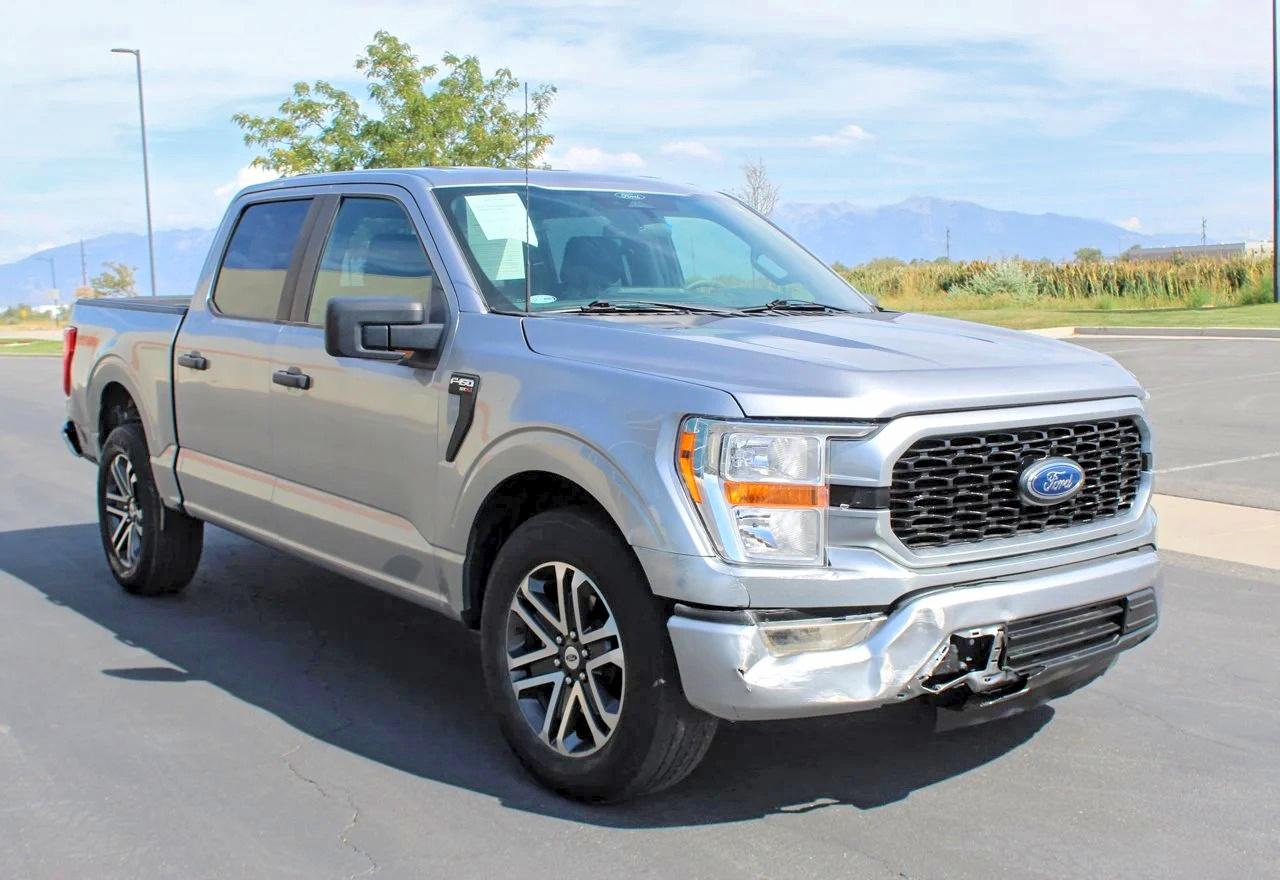 2022 Ford F-150 Lightning VIN 1FTEW1C56NKF22824 — COPART salvage auction photo