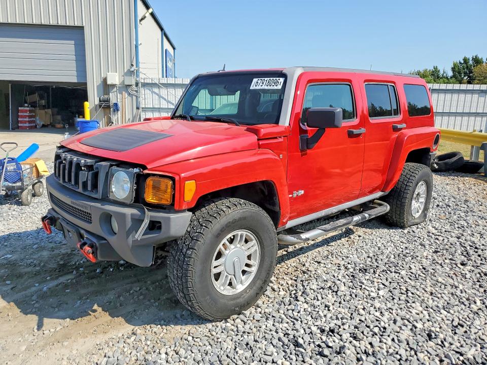 2007 Hummer H3 VIN 5GTDN13E178134908 COPART salvage auction — MINOR DENT/SCRATCHES, TN - SALVAGE CERTIFICATE, sold $500 on 2026-09-10 (photo 1)