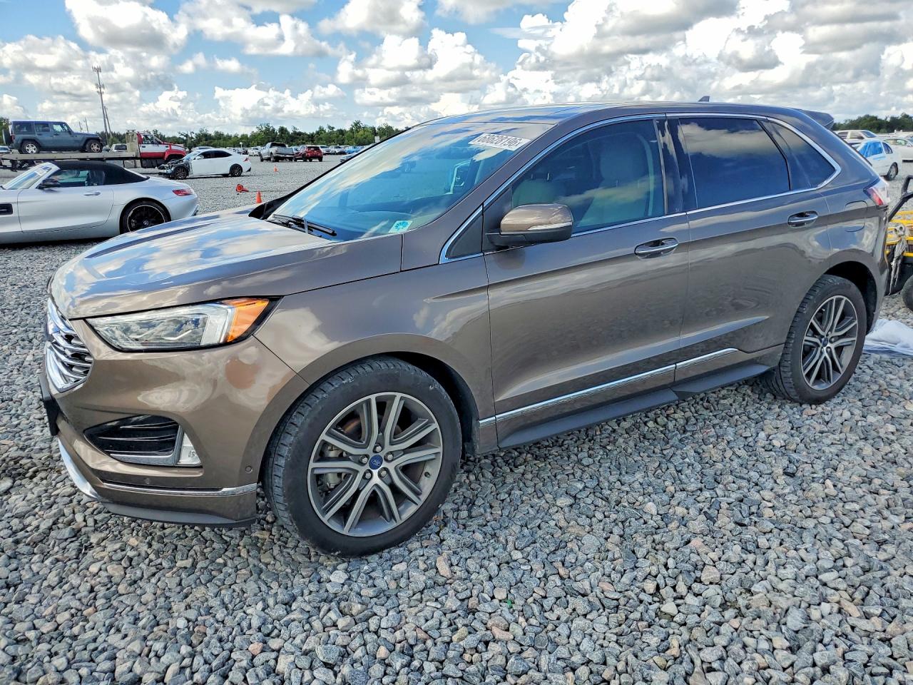 2019 Ford Edge VIN 2FMPK3K97KBC15877 — COPART salvage auction photo