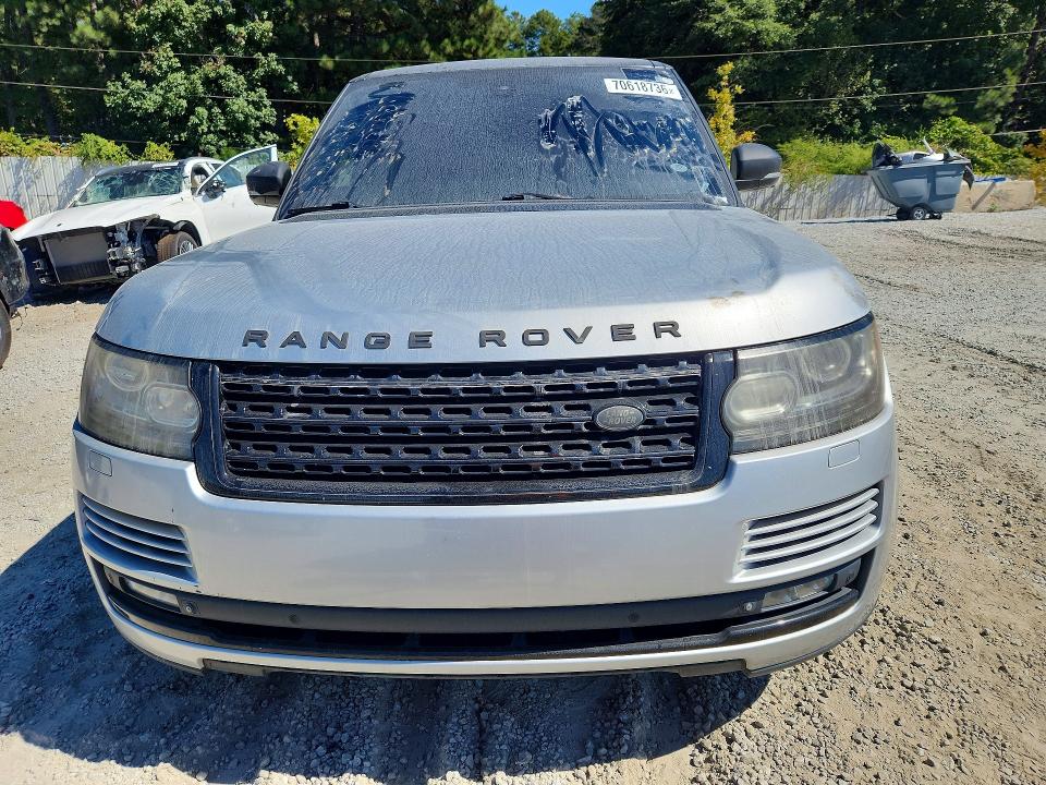 2015 Land rover RANGE ROVER VIN SALGS2VF3FA210492 COPART salvage auction — MECHANICAL, Fl - Certificate Of Title, sold $4,950 on 2026-10-15 (photo 5)