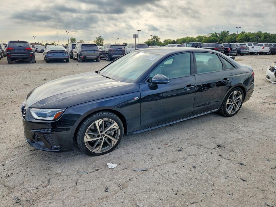 2025 Audi A4 VIN WAUDAAF4XSN001271 — COPART salvage auction photo