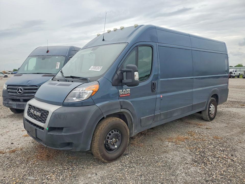 2021 Ram Promaster 3500 VIN 3C6FRVJG0ME501029 — COPART salvage auction photo