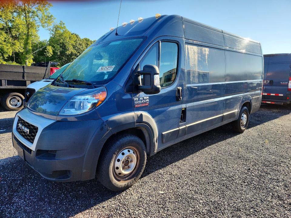 2020 Ram Promaster 3500 VIN 3C6URVJG8LE140350 — COPART salvage auction photo