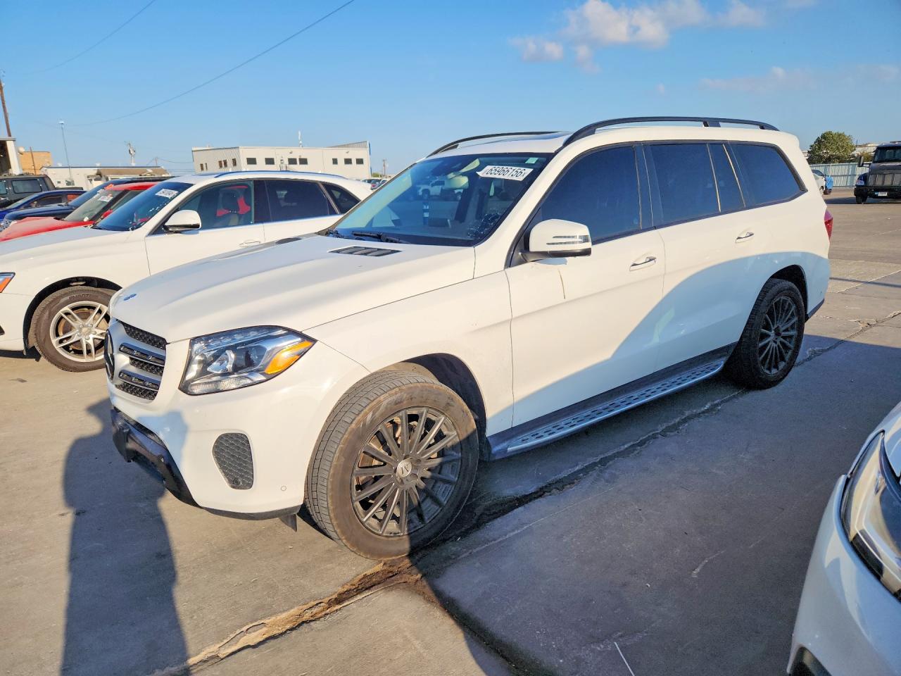 2017 Mercedes-Benz GLS-Class VIN 4JGDF6EE0HA905220 — COPART salvage auction photo