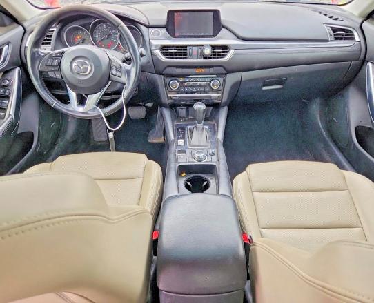 2016 Mazda 6 VIN JM1GJ1V59G1456170 COPART salvage auction — FRONT END, Il - Salvage Certificate, sold $0 on 2026-10-07 (photo 8)