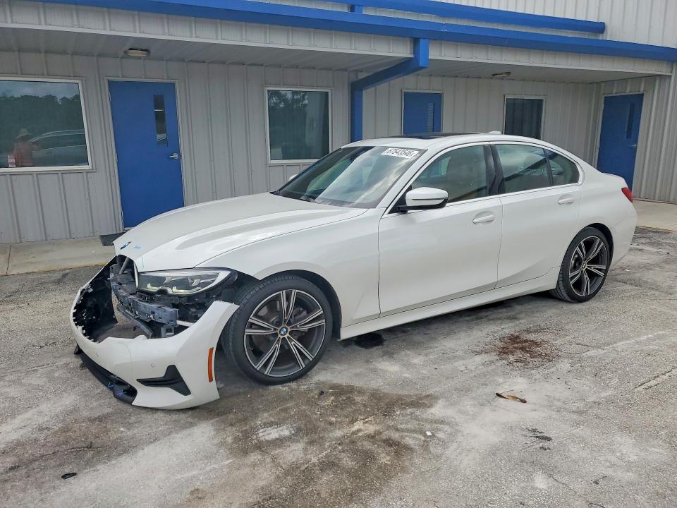 2020 BMW 3er VIN 3MW5R1J08L8B32687 — COPART salvage auction photo