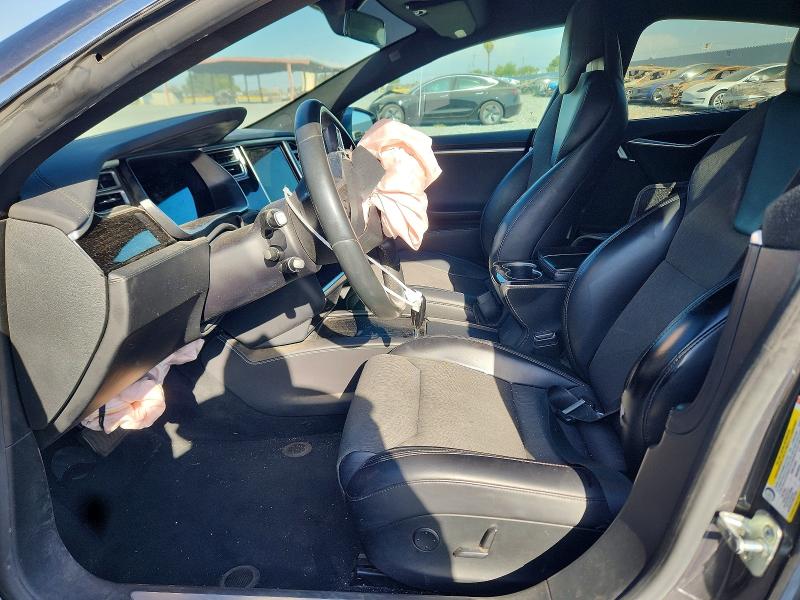 2017 Tesla Model S VIN 5YJSA1E17HF228118 COPART salvage auction — FRONT END, Ca - Dis/Dlr/Exp Only Clean Title, sold $0 on 2026-09-16 (photo 7)