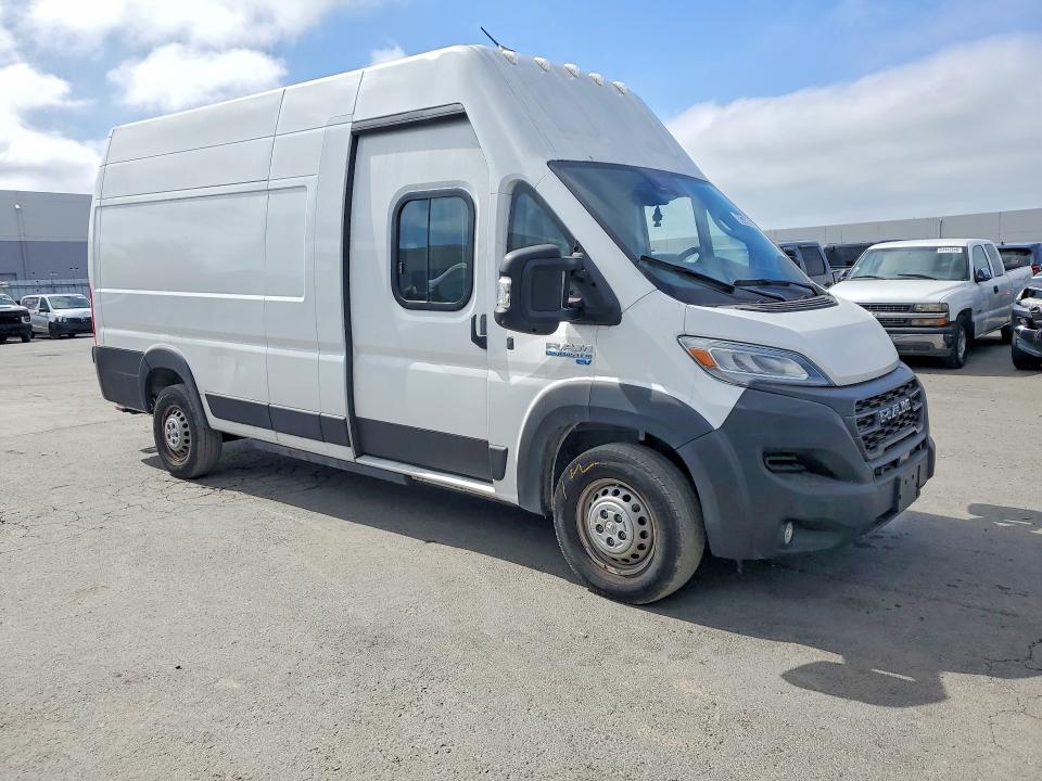 2024 Ram ProMaster 3500 VIN 3C6MRWAZ1RE109750 COPART salvage auction — SIDE, CA - DIS/DLR/EXP ONLY CLEAN TITLE, sold $3,150 on 2026-10-05 (photo 4)
