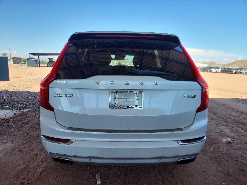 2017 Volvo Xc90 VIN YV4A22PL4H1152506 COPART salvage auction — MECHANICAL, Az - Certificate Of Title, sold $4,050 on 2026-09-22 (photo 6)