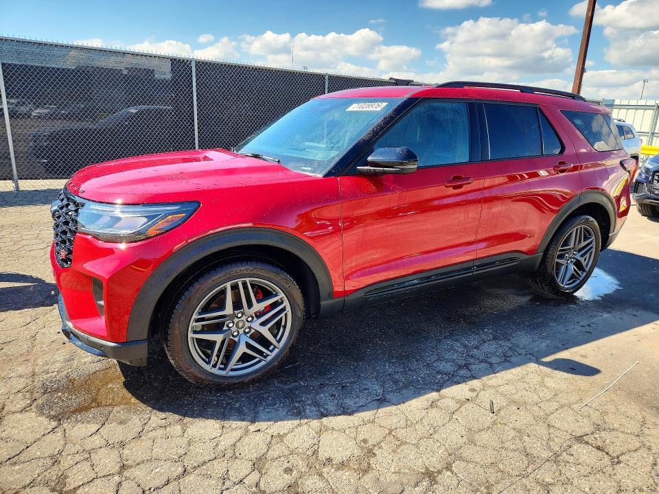 2026 Ford Explorer VIN 1FMWK8GC4TGA51673 — COPART salvage auction photo
