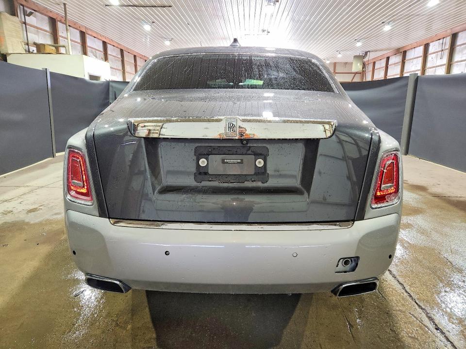 2018 Rolls-royce Phantom VIN SCA687S5XJU104534 COPART salvage auction — HAIL, Oh - Cert Of Title-Salvage, sold $205,000 on 2026-09-14 (photo 6)