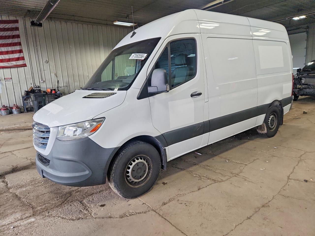 2021 Freightliner Sprinter 2500 VIN W2Y40BHY5MT066893 — COPART salvage auction photo