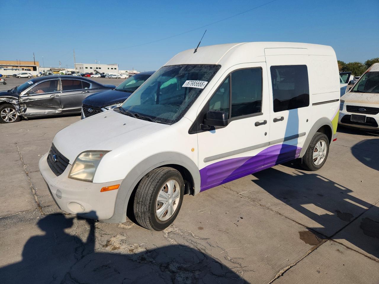 2012 Ford Transit Connect VIN NM0LS6AN6CT088895 — COPART salvage auction photo