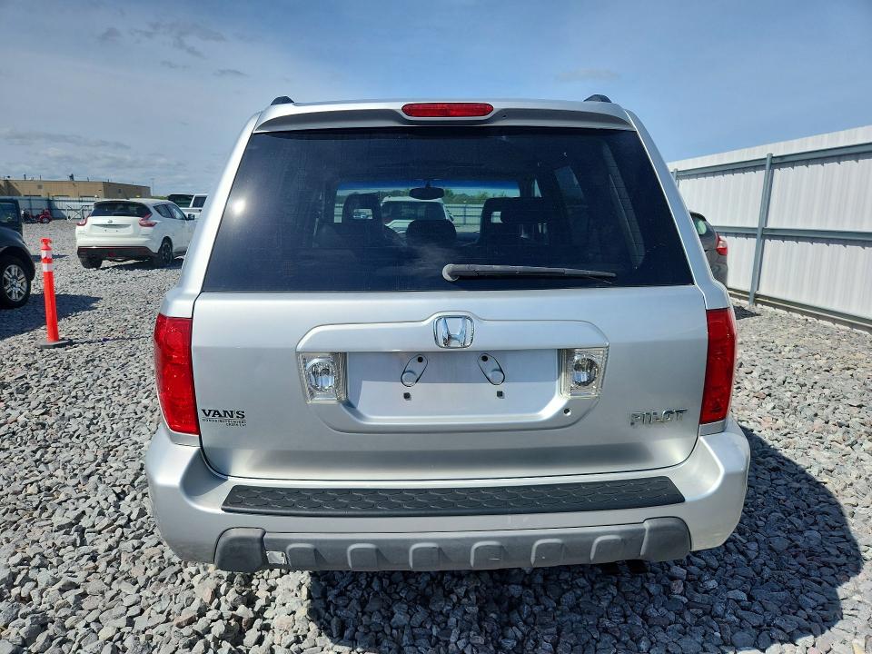 2005 Honda Pilot VIN 5FNYF18665B005650 COPART salvage auction — FRONT END, Wi - Certificate Of Title, sold $250 on 2026-09-28 (photo 6)
