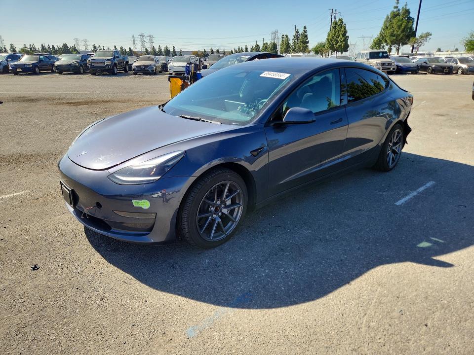 2023 Tesla Model 3 VIN 5YJ3E1EA3PF418344 — COPART salvage auction photo