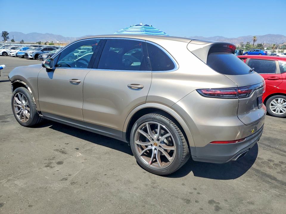 2019 Porsche Cayenne VIN WP1AA2AY9KDA14183 COPART salvage auction — FRONT END, CA, sold $16,000 on 2026-10-07 (photo 2)