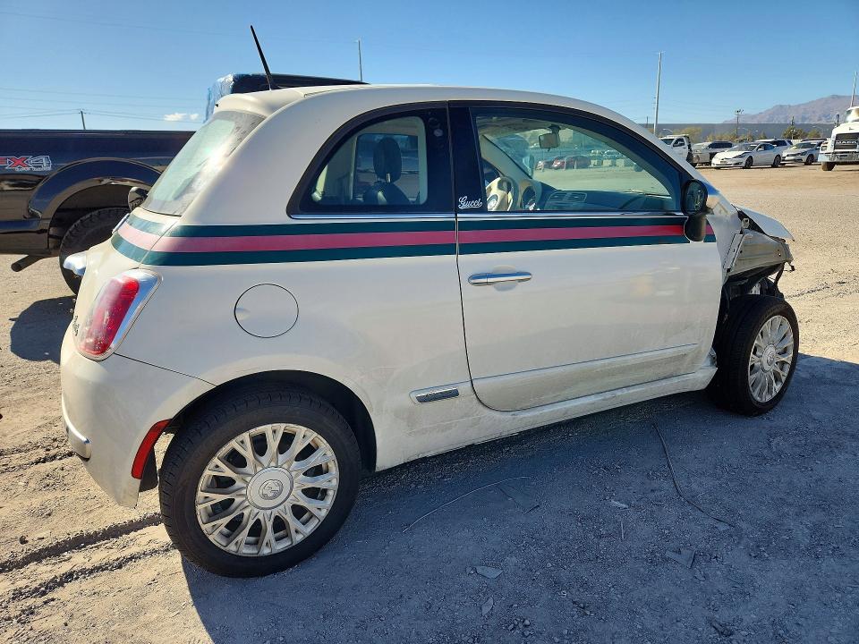 2012 Fiat 500 VIN 3C3CFFCR4CT229110 COPART salvage auction — MECHANICAL, Salvage Title, sold $325 on 2026-10-06 (photo 3)