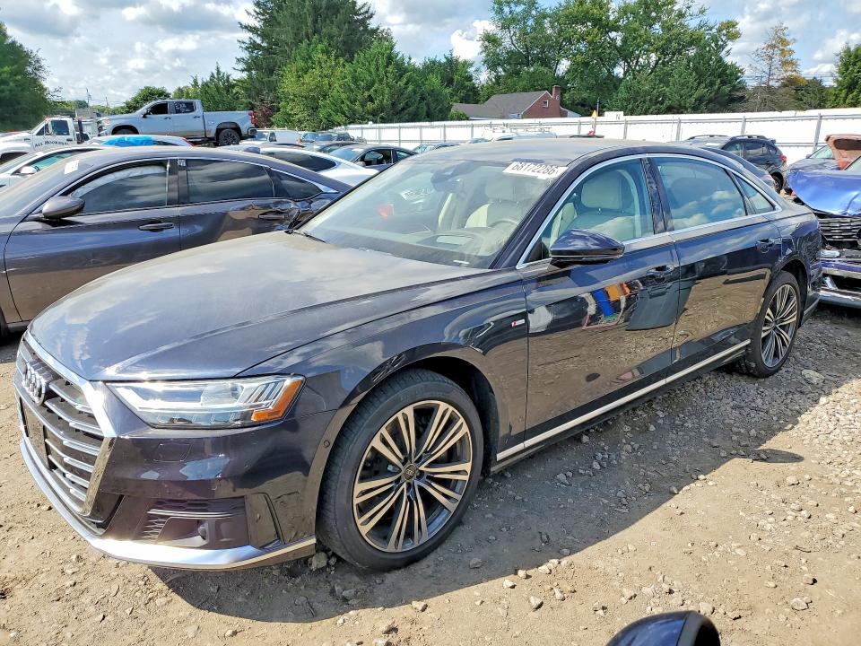 2021 Audi A8 VIN WAU8EAF82MN023583 — COPART salvage auction photo