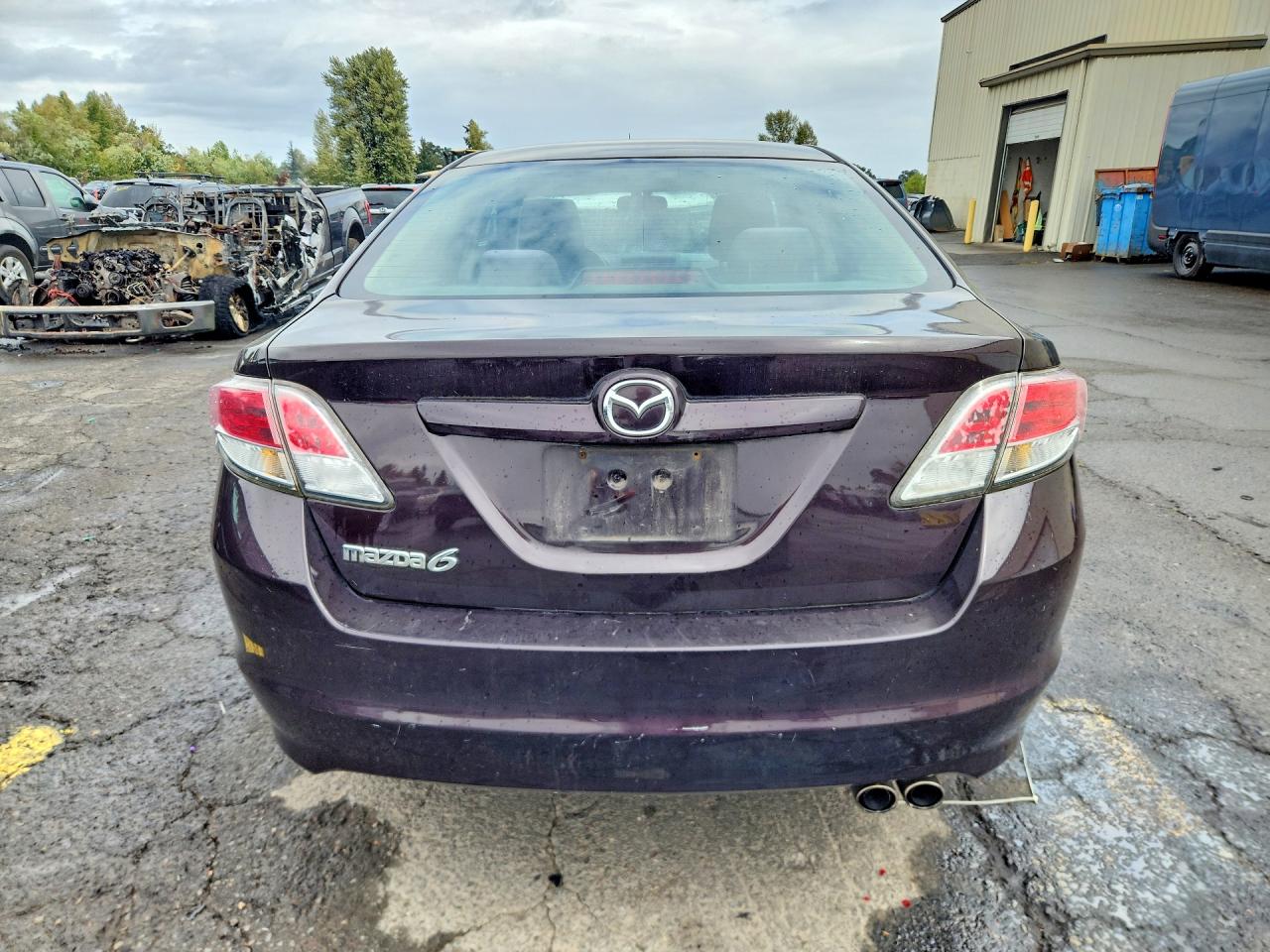 2010 Mazda 6 VIN 1YVHZ8CH3A5M19600 COPART salvage auction — Minor Dent/Scratches, OR - CERTIFICATE OF TITLE, sold $800 on 2026-09-18 (photo 6)