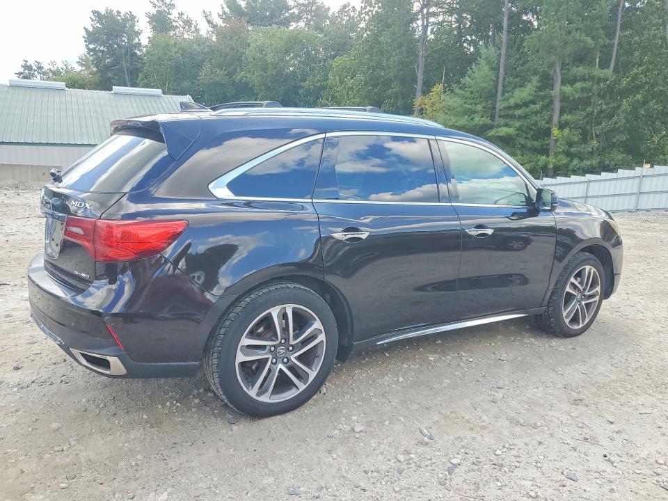 2017 Acura Mdx VIN 5FRYD4H97HB032781 COPART salvage auction — MECHANICAL, MA - CERTIFICATE OF TITLE, sold $4,200 on 2026-10-06 (photo 3)