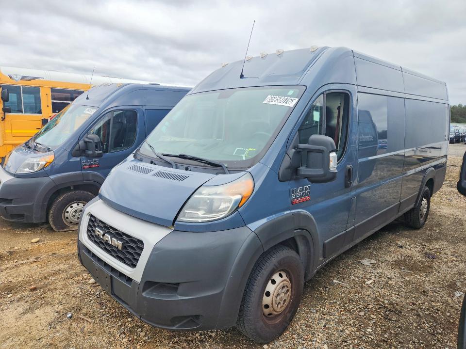 2020 Ram Promaster 3500 VIN 3C6URVJG0LE140598 — COPART salvage auction photo