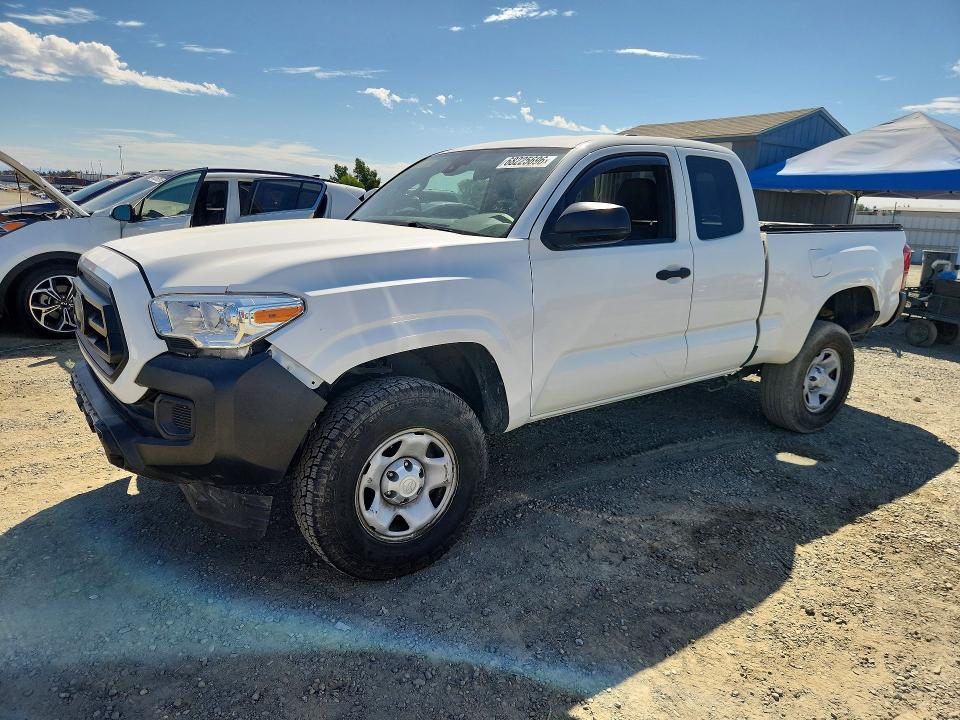 2021 Toyota Tacoma VIN 3TYRX5GN8MT023843 — COPART salvage auction photo