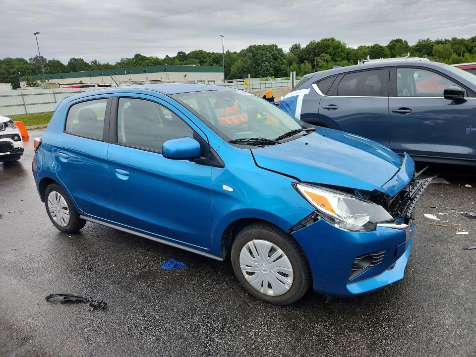 2024 Mitsubishi Mirage VIN ML32AUHJ2RH024828 COPART salvage auction — FRONT END, FL - CERTIFICATE OF TITLE, sold $4,550 on 2026-09-02 (photo 4)