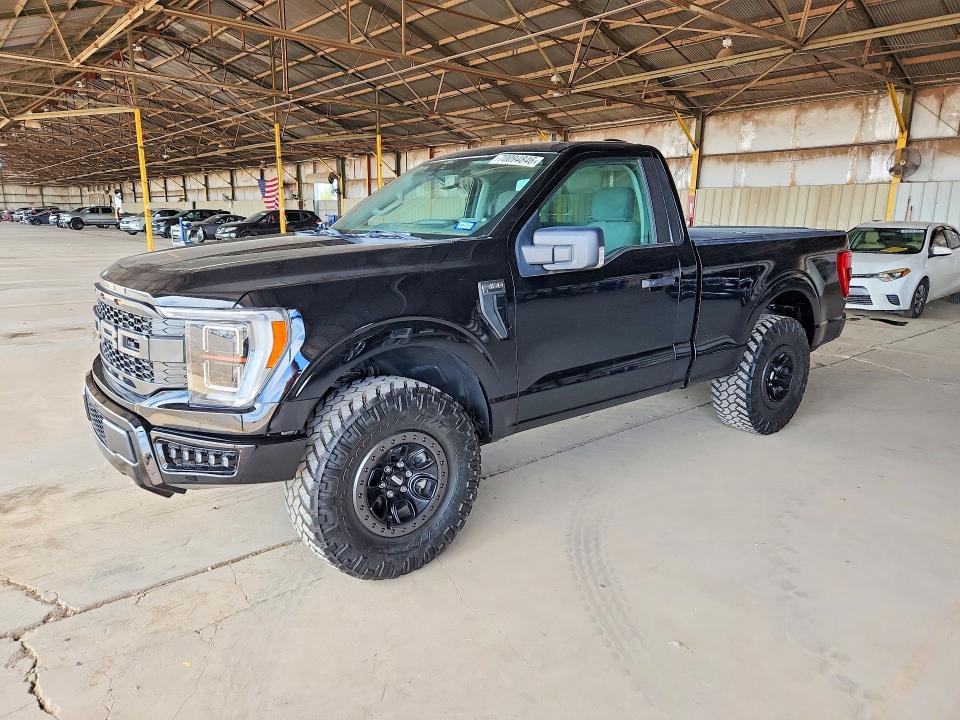 2021 Ford F-150 VIN 1FTMF1C56MKD34668 COPART salvage auction — MINOR DENT/SCRATCHES, Az - Certificate Of Title, sold $21,300 on 2026-09-23 (photo 1)