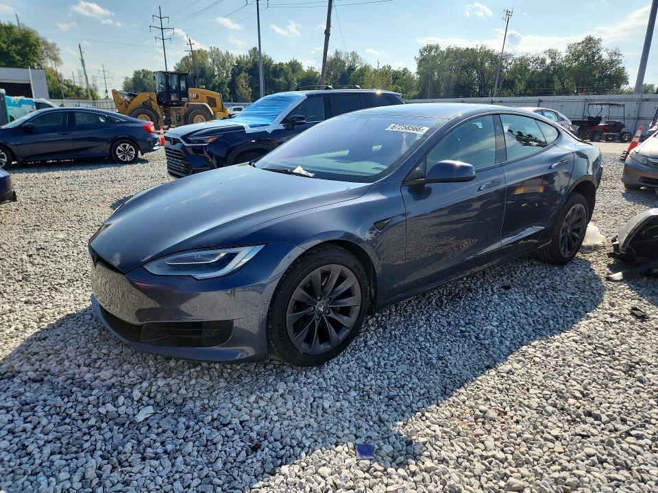 2020 Tesla Model s VIN 5YJSA1E22LF397576 — COPART salvage auction photo