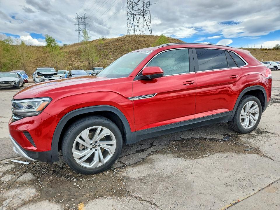 2020 Volkswagen Atlas cross sport VIN 1V2MC2CA6LC206532 — COPART salvage auction photo