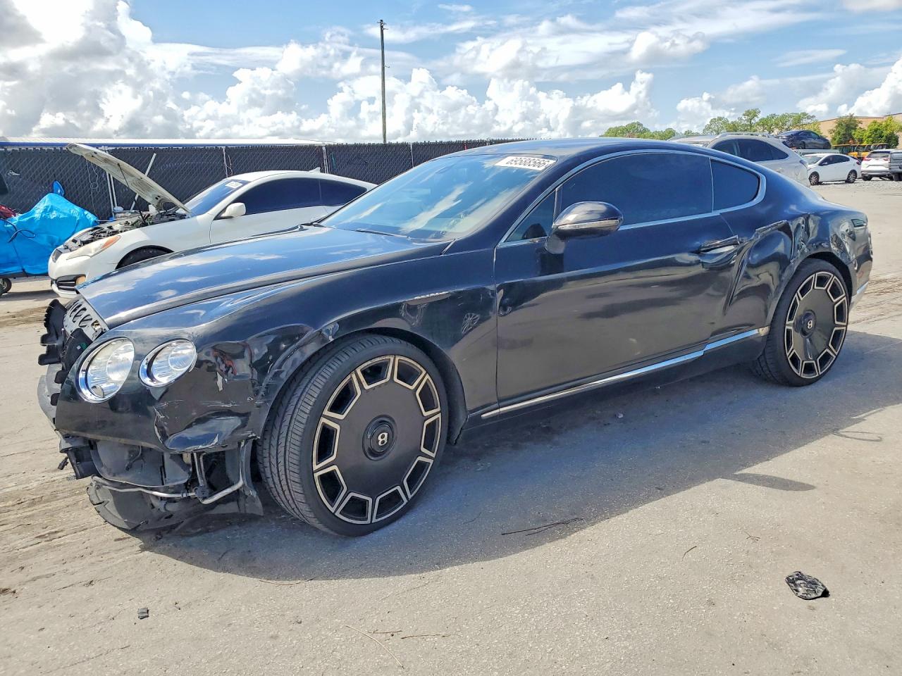2013 Bentley Continental VIN SCBFT7ZA6DC080627 — COPART salvage auction photo