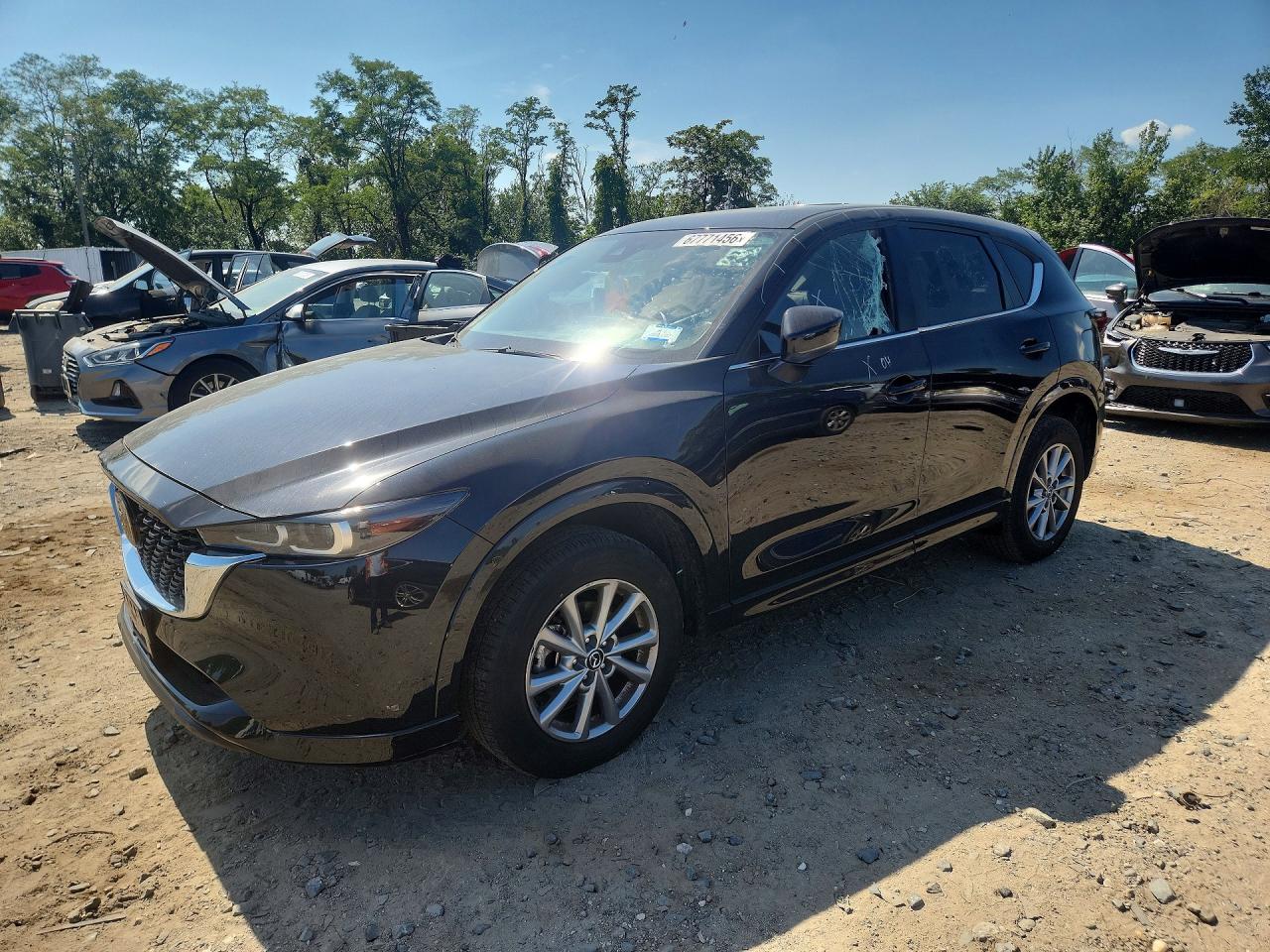 2025 Mazda CX-5 VIN JM3KFBCL7S0643884 — COPART salvage auction photo