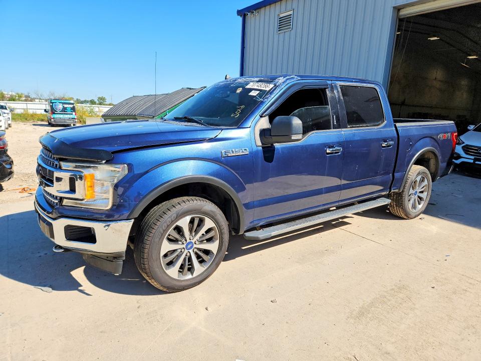 2019 Ford F-150 VIN 1FTEW1E56KFA21305 — COPART salvage auction photo