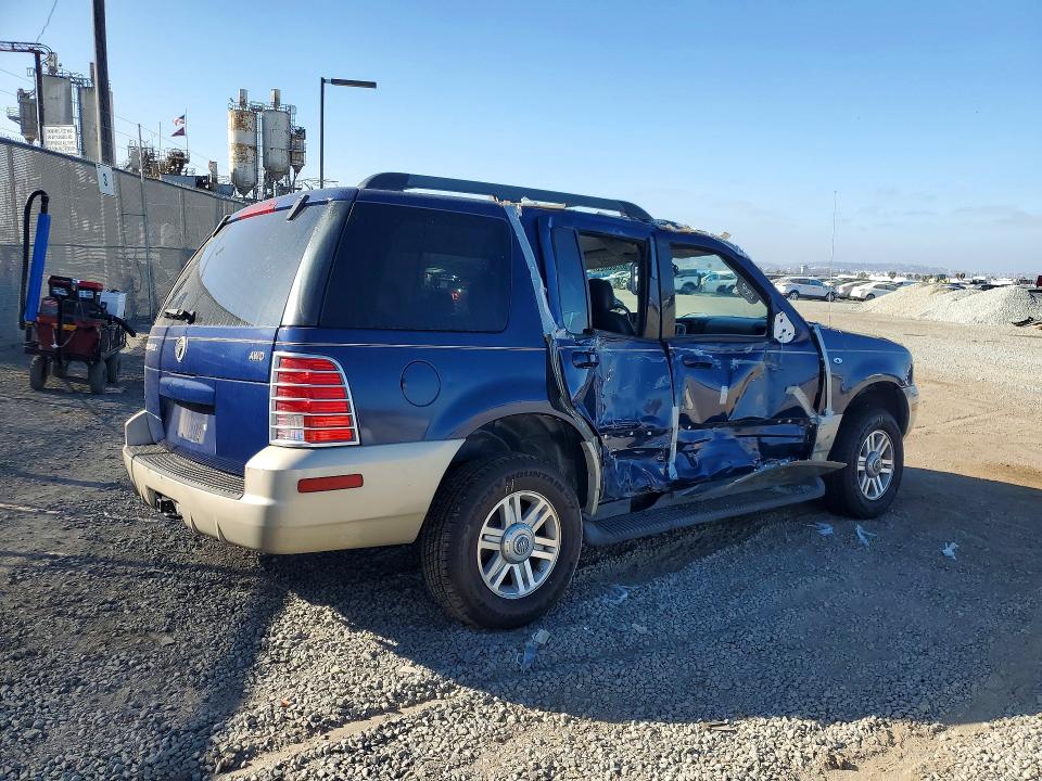 2005 Mercury Mountaineer VIN 4M2ZU86E55UJ11828 COPART salvage auction — SIDE, Ca - Salvage Certificate, sold $225 on 2026-09-22 (photo 3)