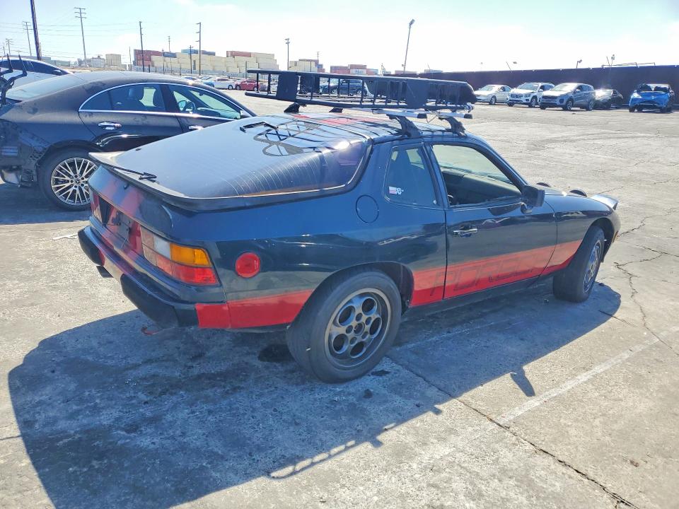 1987 Porsche 924 VIN WP0AA092XHN450937 COPART salvage auction — NORMAL WEAR, Ca - Dis/Dlr/Exp Clean W/Salv Hist, sold $200 on 2026-09-16 (photo 3)